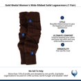 thumbnail image 3 of Gold Medal  Wide Ribbed Solid Legwarmers (1 Pair) (Women), 3 of 3