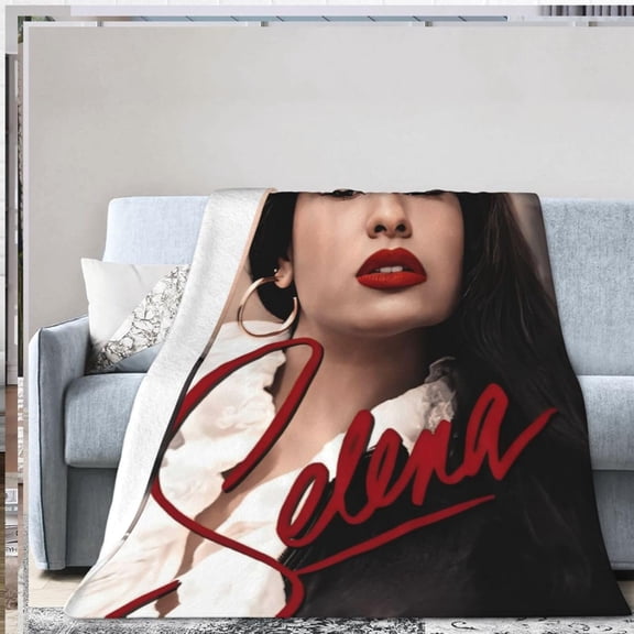Selenas Blanket Flannel Fleece Blanket Ultra Soft Lightweight Throw Blanket for Bed Couch Living Room 40"X30"