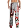 thumbnail image 3 of Junzan Men'S Pajama Pants Cute Santa Sleepwear Pants Pj Bottoms Drawstring And Pockets, 3 of 9