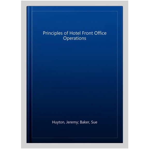 Pre-Owned Principles of Hotel Front Office Operations