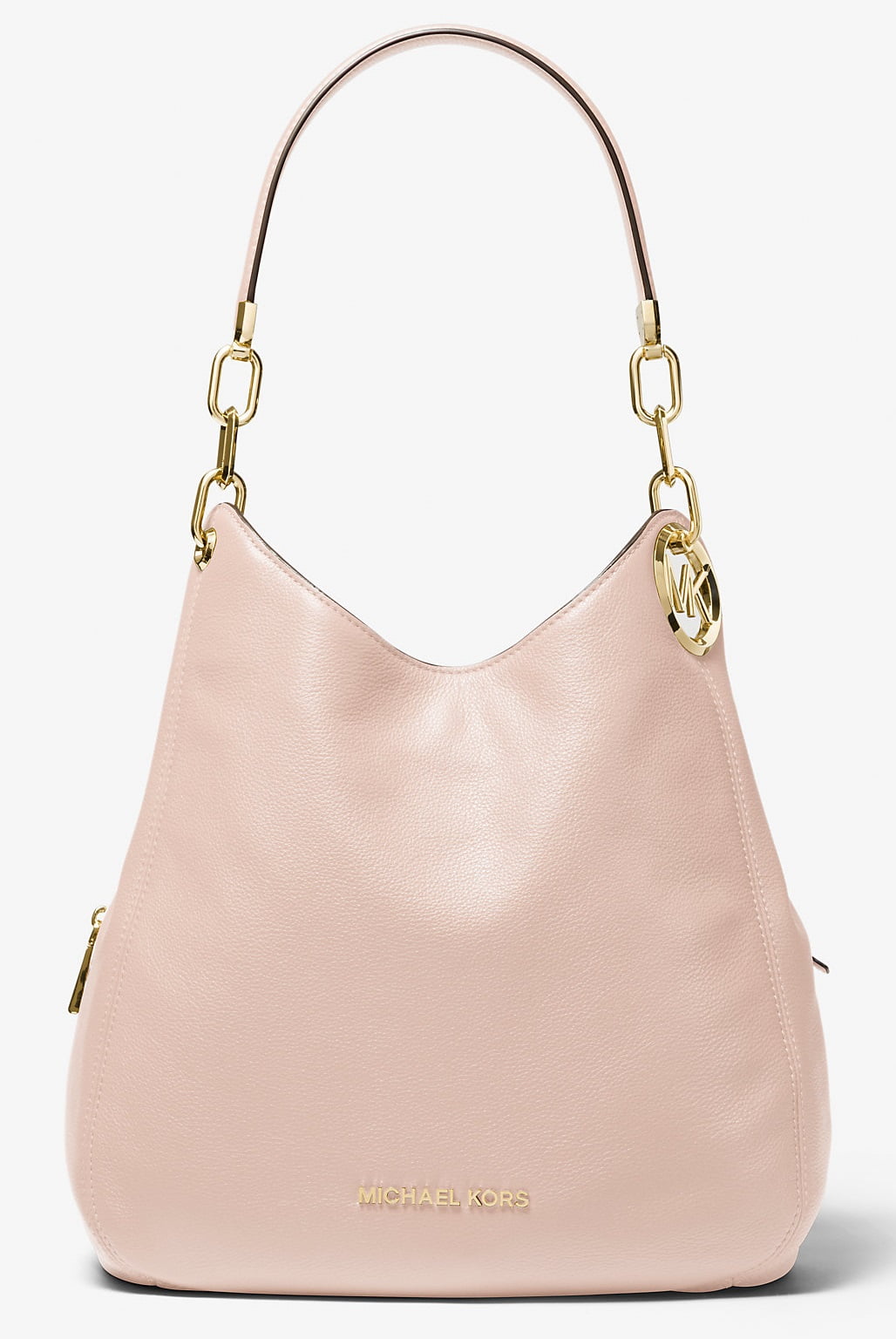 Michael Kors Women's Lillie Large Pebbled Leather Shoulder