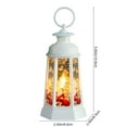 thumbnail image 3 of Christmas Retro Portable Night Light with LED – Decorative Lantern for Holiday Parties, Kids Bedroom, Gifts – Santa Claus & Snowman Design, 3 of 6