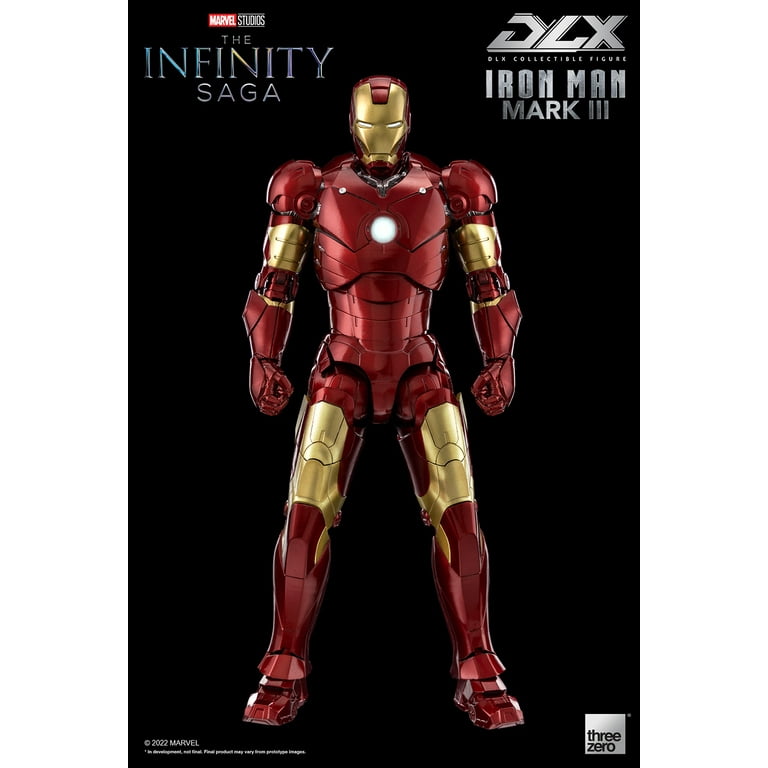 threezero アイアンマンマーク3 Amazon.com: Marvel Infinity Saga: Iron Man Mark 3 Deluxe 1:12