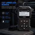 thumbnail image 3 of Professional OBD2 Scanner, Car Scanner Diagnostic Tool: Engine Fault Code Reader Scan Tool with Live Data/Freeze Frame for All OBDII Cars After 1996,Black, 3 of 9