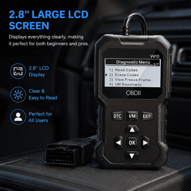 WJXCMDBS Professional OBD2 Scanner Diagnostic Tool photo 3