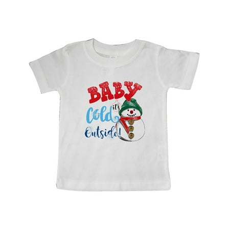 

Inktastic Baby It s Cold Outside Gift Baby Boy or Baby Girl T-Shirt