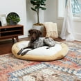 thumbnail image 3 of Happy Hounds Murphy Deluxe Donut Dog Bed, Buttercream, Large (42 x 42 in.), 3 of 11