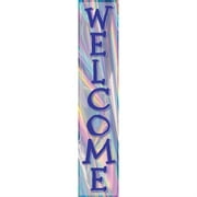 Iridescent Welcome Banner