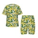 thumbnail image 1 of Balery Lemon1 Conjunto de Pijama Infantil de Manga Corta con Estampado – Ropa de Dormir de Algodón Suave-Medium, 1 of 6