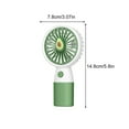 thumbnail image 3 of Personal Fans Portable Rechargeable, Portable Fan Usb Rechargeable Mute Small Fan Wholesale Student Desktop Handheld Outdoor Portable Fan Outstanding Performance, 3 of 6
