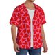 thumbnail image 2 of Fotbe Heart Camisa Estampada de Manga Corta para Hombre, Casual de Verano, Estilo Playero, Sin Arrugas-Medium, 2 of 5