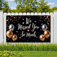 thumbnail image 6 of Colorful Balloons Welcome Back Banner Decorative Hearts Reunion for Indoor Celebration Office Home Decoration Gathering, 6 of 9