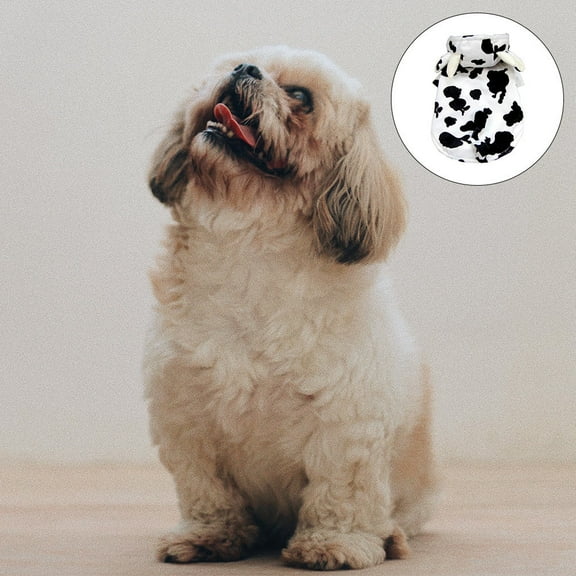 IBASETOY Decorative Pet Costume Dog Clothing Plush Decorative Photo Taking 1Pcs