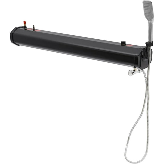 Pressurized Water Tank Camping Shower 4.7 Gallon Off Road Shower Overland Truck Water Tank with Hose Shower Head