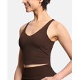 thumbnail image 2 of Womens' Sports Bra Longline Wirefree Padded with Medium Support, 2 of 6