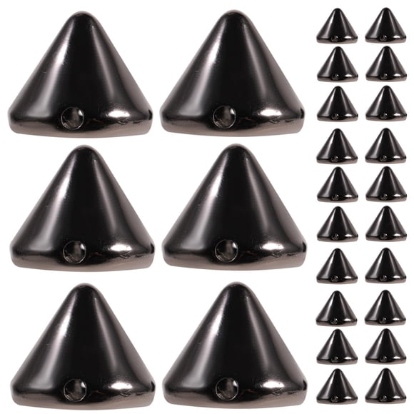 Pendientes para ropa de bricolaje, cuero, artesanía, joyería, accesorios, 100 unidades