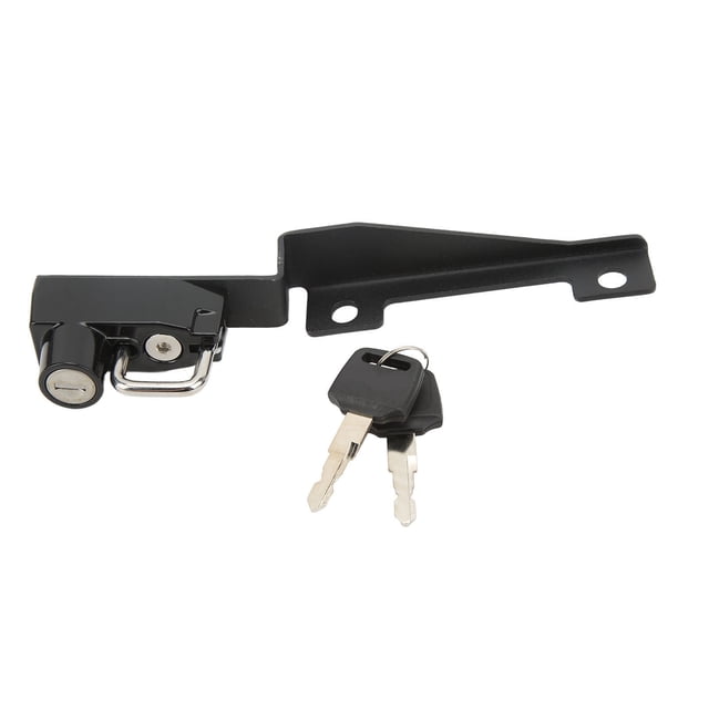 Cerradura de seguridad para casco de motocicleta, Cerradura para casco de motocicleta Cerradura para casco negra Cerradura antirrobo para casco de motocicleta Tecnología avanzada