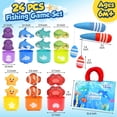 thumbnail image 2 of Juego de juguetes de pesca Montessori ZOOI para niños de 1 a 3 años con 24 piezas, 2 of 8