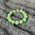 thumbnail image 6 of Turquoise Golden Lines Bracelet Turquoise Beads Bracelet Turquoise,Green,12MM, 6 of 6