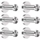thumbnail image 1 of 6Pcs Stainless Steel Wall Hooks for Towels, Robes, Bathroom, Kitchen - Durable Rustproof, 1 of 5