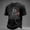 Black, variant on EANJE Men's 9/11 Shirt Never Forget 911 T-Shirt 25th Anniversary Patriotic Short Sleeve Crew Neck Vintage Twin Towers Tribute Memorial Print Top Black M