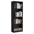 thumbnail image 4 of Newboti Furniture Black 4 Piece Living Room Set with 4 Bookcases 22330, 4 of 6