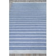 thumbnail image 3 of Exquisite Rugs Boca Ivory/Blue PET flatweave Area Rug, 3 of 12