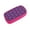 Pink, variant on Vsdgher Retro 80s Style Print Large Capacity Pencil Case Pouch with Zipper, Portable Aesthetic Big Capacity Pencil Cases Pen Office Travel Stationery Bag