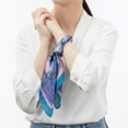 thumbnail image 7 of 100% Mulberry Silk Scarf for Women Neck Head,Square Scarf 21"x21"for Hair Wrap for Bag,Small Hair Scarf Headscarf, 7 of 7