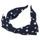 thumbnail image 1 of Diademas con lazo ancho de lunares, aro de pelo de moda con lazo anudado, azul, para niña mujer, 1 of 7