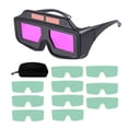 thumbnail image 4 of Máscara de soldar con gafas protectoras de gran campo de visión y oscurecimiento automático. Gafas con 10 lentes, 4 of 8