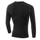 thumbnail image 2 of Ropa deportiva de manga larga de secado rápido para fitness, ropa de compresión para fútbol, baloncesto, ropa para correr, mallas elásticas transpirables que absorben el sudor, 2 of 3