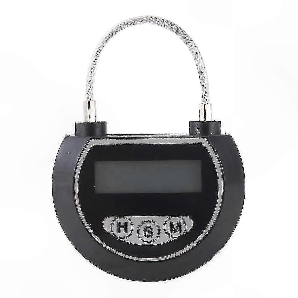 Multi-Function Digital Time Lock Box for Toy Storage, Black Container ...