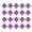Purple, variant on Xirurus 20 Pieces 10-Sided Polyhedral Dice Set Plastic Number Dice for Tabletop Role Playing Games, Math Learning Education, Home Party Decorations, D10 Dice Pack, Purple Colored, 3.94 in / 10 cm