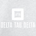 thumbnail image 3 of CafePress - Delta Tau Delta White Stacked Signature Sweatshirt - Crew Neck Sweatshirt, 3 of 4