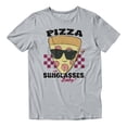 thumbnail image 2 of Disney Pixar Toy Story 5 Men's Pizza With Sunglasses Baby Checker Stripe (Sport Grey, S-XXXL), 2 of 4