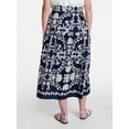thumbnail image 4 of Time and Tru Women’s Tiered Cotton Maxi Skirt, Sizes XS-XXXL, 4 of 6