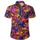 thumbnail image 3 of 2024 Nuevas camisas de calaveras de moda de verano para hombres y mujeres, blusa vintage informal de manga corta para uso diario, blusa holgada de gran tamaño para la calle con solapa para hombre, 3 of 4