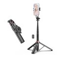 thumbnail image 3 of Tripod Extendable Selfie Stick Tripod for Phone . Length 130cm with Detachable Magnetic Phone Clip Remote Shutter 1/4 Inch Screw Phone Tripod for Vlog Selfie Live Streaming, 3 of 7