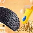 thumbnail image 4 of Semelles Respirantes Douces Protège-Genoux pour Pieds Randonnée Course Semelles Unisexes pour Chaussures PU Particules de Riz Blanc 43, 4 of 6