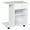 White, variant on Demi Bonn Rolling Filing Cabinet with Castors, Adjustable Shelf, Drawer and CPU Stand, Modern File Cabinet for Home Office, Printer Stand, Black