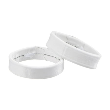 

Uxcell PU Leather Loops Retaining Ring Keeper for 19mm Width Watch Band White 2 Pack