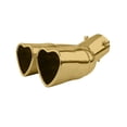 thumbnail image 2 of BAOPAI Car Exhaust Pipe Modified Tail Throat Heart Shape Design Dual Outlet For Improved Airflow And Enhanced Performance, 2 of 5
