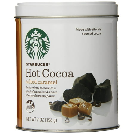 Starbucks Hot Cocoa, Double Chocolate, Salted Caramel, and ...