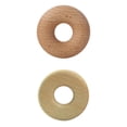 thumbnail image 1 of 2 Uds., Clips para Bolsas de Sellado de Madera con Forma de Donuts, Clips para Chip, Abrazadera para Bolsas de Café Soledad Clips de sellado, 1 of 8