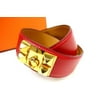 Hermès Rouge Collier De Chien Medor Belt Cdc223128 Red Cross Body Bag