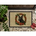 thumbnail image 3 of Carolines Treasures DAC2308JMAT 24 x 36 in. Unisex Australian Kelpie Christmas Flowers Doormat, 3 of 6