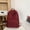 red, variant on New Fashion Minimalist Korean Student Schoolbags Large -Capacity Trend Trend Travel Backpack Versatile Commute Casual Backpack