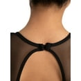 thumbnail image 4 of Capezio Puff Sleeve Keyhole Back Leotard - Girls, 4 of 6