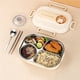 thumbnail image 5 of Caja Bento aislada de acero inoxidable for microondas con cuchara y tenedor for sopa, 5 of 6
